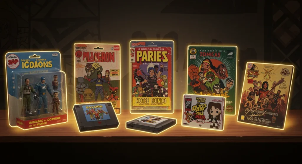 Colecionáveis de Cultura Pop: 5 Itens Valiosos em 2025 e Falsificações no Brasil
