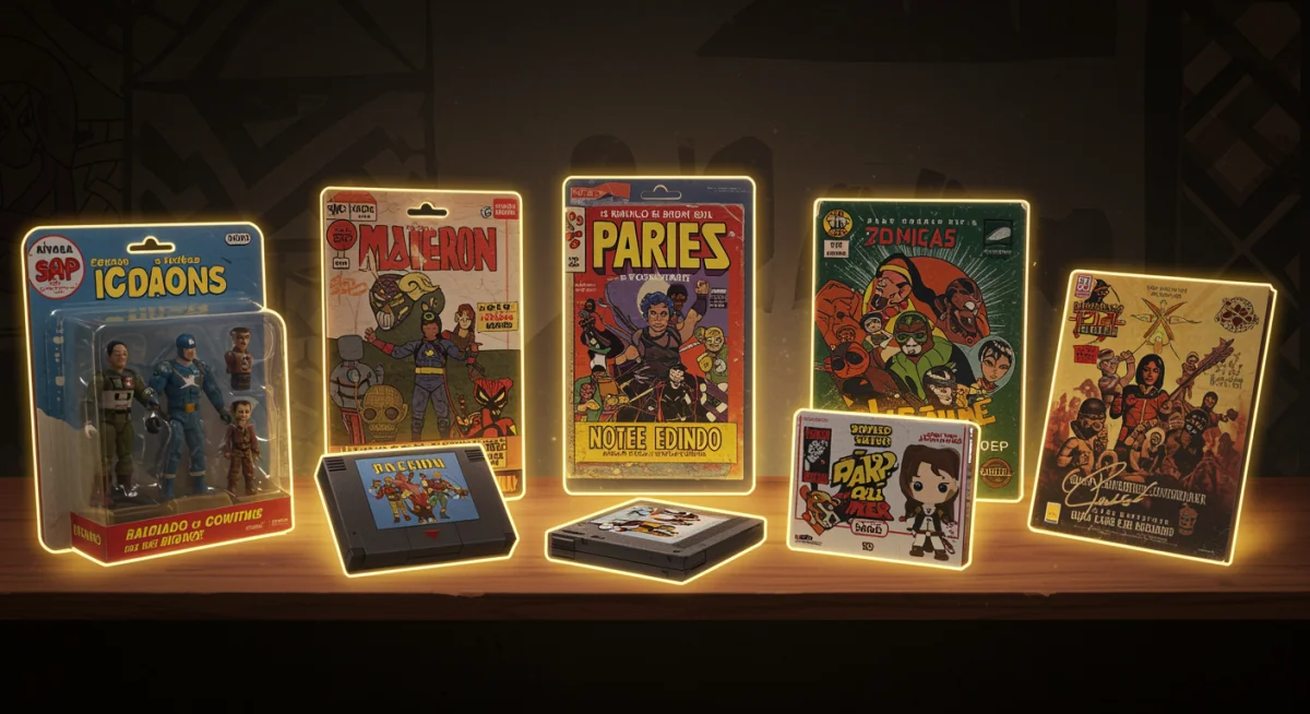 Colecionáveis de Cultura Pop: 5 Itens Valiosos em 2025 e Falsificações no Brasil