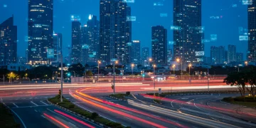 Crescimento do setor de serviços em 2025 com horizonte urbano e digitalização