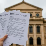 Pessoa analisando documentos do BPC/LOAS com novas regras de elegibilidade para 2025