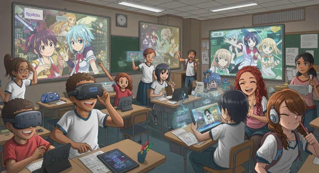 Cultura Pop e Educação: Animes e Games na Sala de Aula