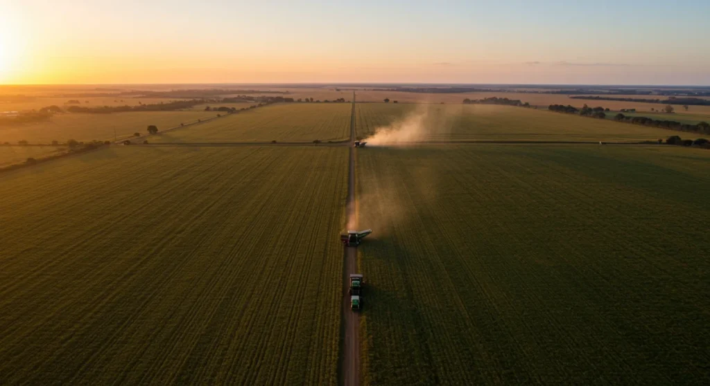 Exportações agrícolas Brasil 2025: crescimento de 8% previsto
