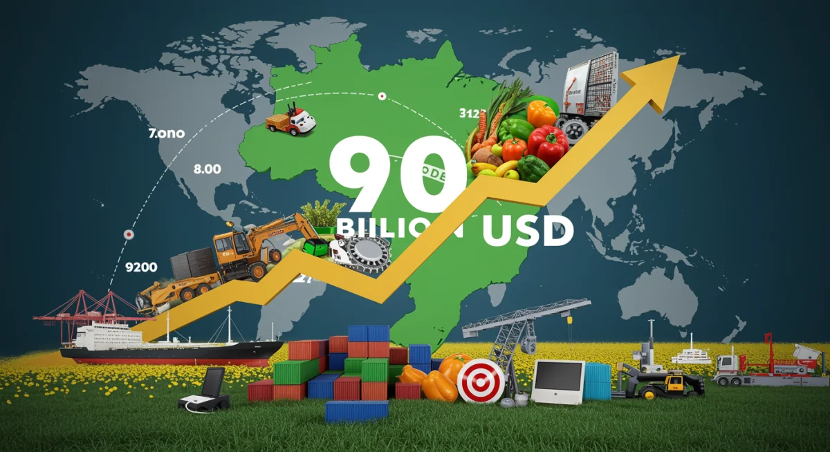Balança Comercial Brasileira 2025: Superávit de US$ 90 Bilhões: Guia Completo