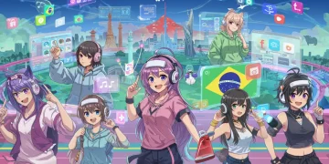 V-tubers brasileiros em ascensão