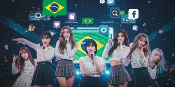 K-Pop no Brasil: Crescimento e influência digital em 2025